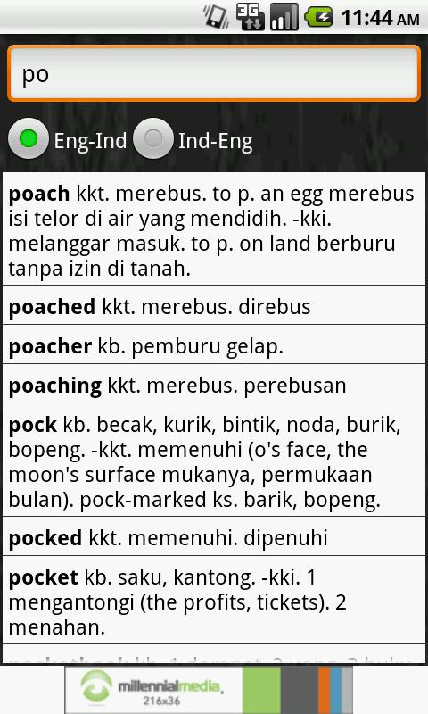 English-Indonesian Dictionary截图1