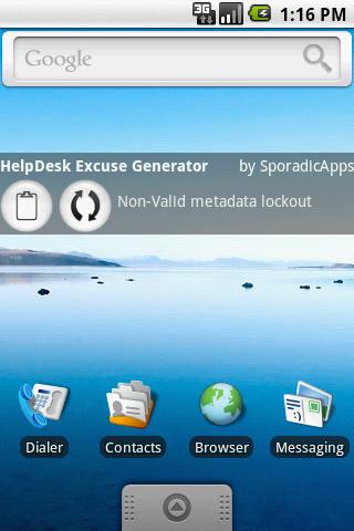 Helpdesk Excuse Generator截图5