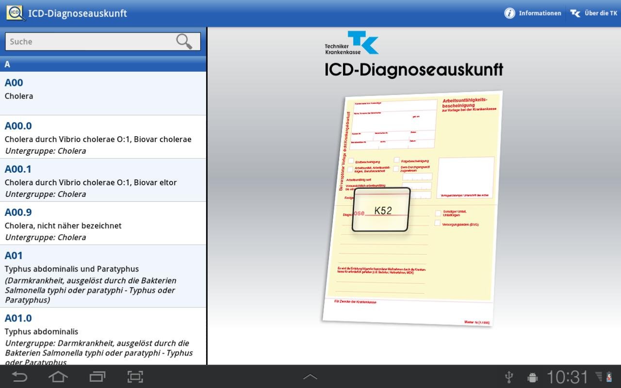 ICD-10 Diagnoseauskunft截图10