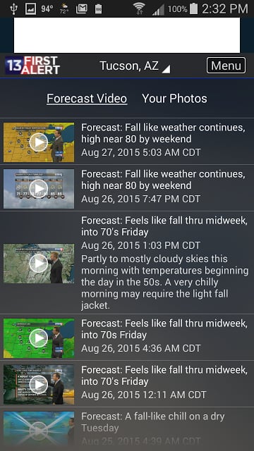 TucsonNewsNow Weather Now截图2