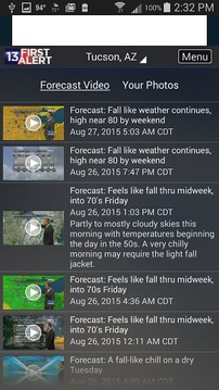 TucsonNewsNow Weather Now截图