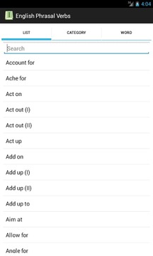 English Phrasal Verbs Free截图
