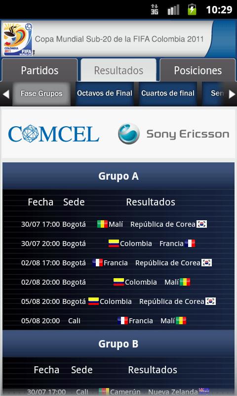 Mundial Sub 20 Colombia截图1