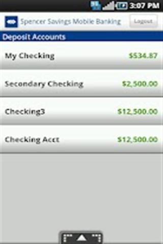 Spencer Savings Mobile Banking截图1