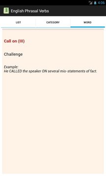 English Phrasal Verbs Free截图
