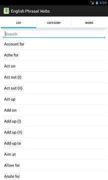 English Phrasal Verbs Free截图