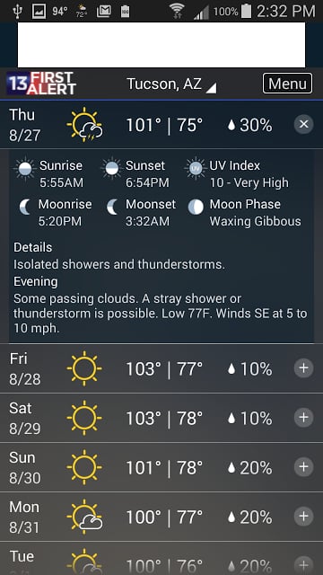 TucsonNewsNow Weather Now截图1