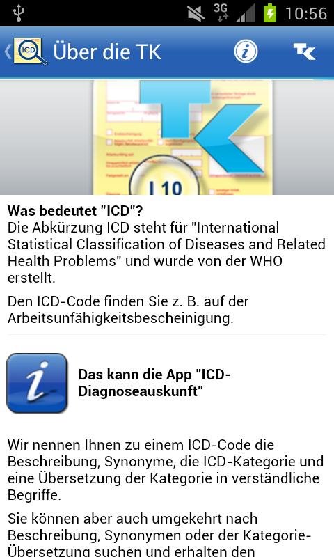 ICD-10 Diagnoseauskunft截图5