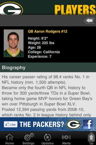 Official Green Bay Packers截图4