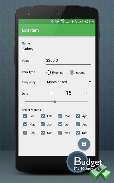 Budget My Money Free截图7