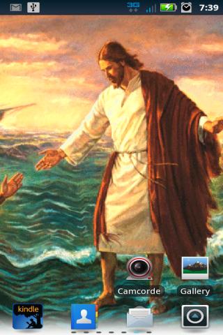 Jesus On Water Live Wallpaper截图3