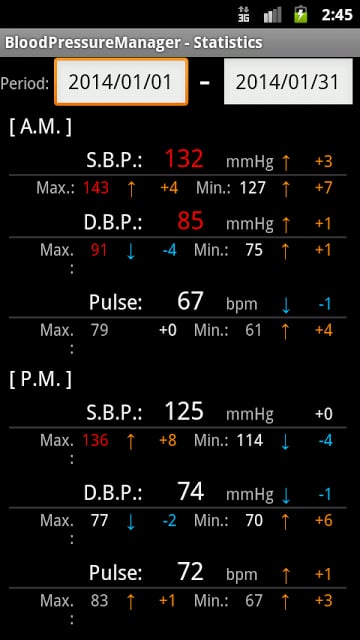 血调压经理 Blood Presure manager截图7