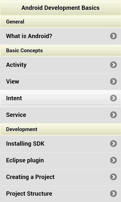 Android Development Basics截图1