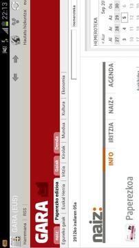 Euskal egunkariak截图