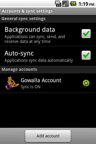 Gowalla Sync截图1