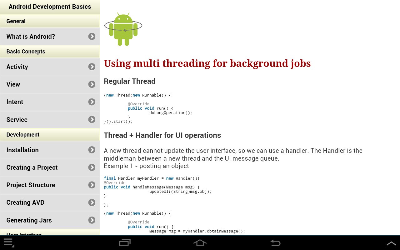 Android Development Basics截图4