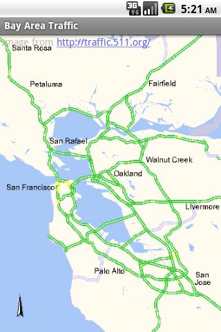 海湾地区的交通 Bay Area Traffic截图1