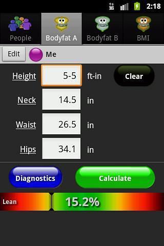 Fat Calc Plus截图2