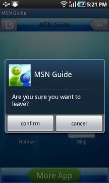 MSN 导航截图
