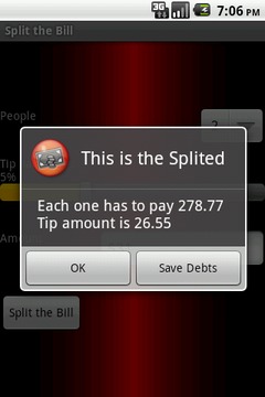 Split the Bill截图