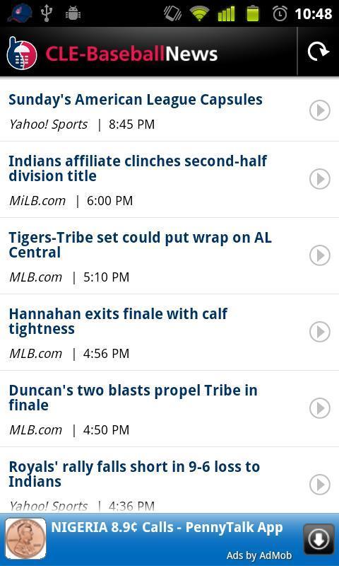 CLE-Baseball News截图4