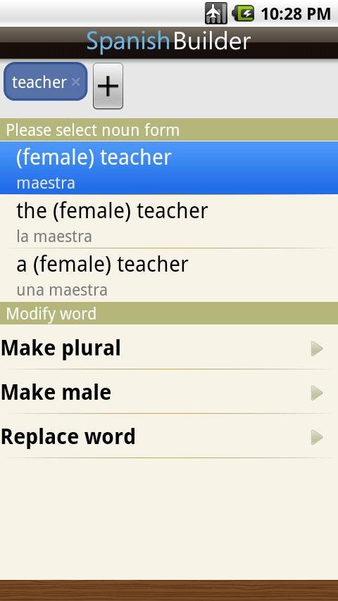 Learn Spanish - Phrase Builder截图4