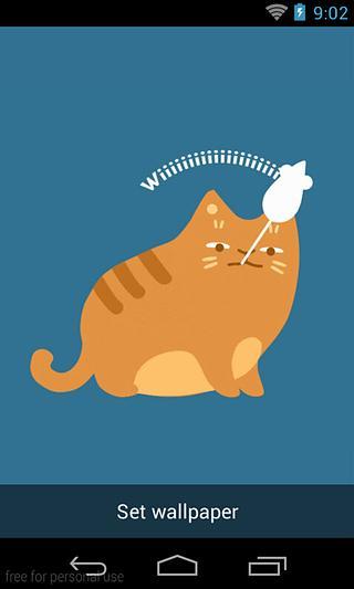 wifi猫动态壁纸截图2