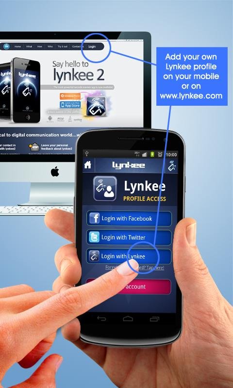 LYNKEE QR code barcode scanner截图2