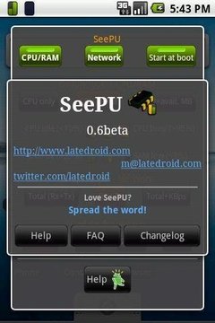 SeePU++:CPU&RAM监控截图