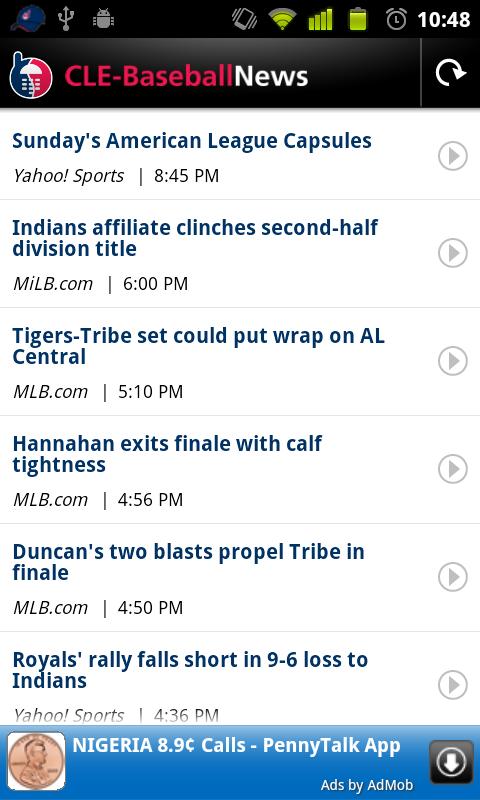 CLE-Baseball News截图2