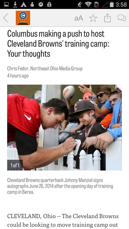 cleveland.com: Browns News截图3