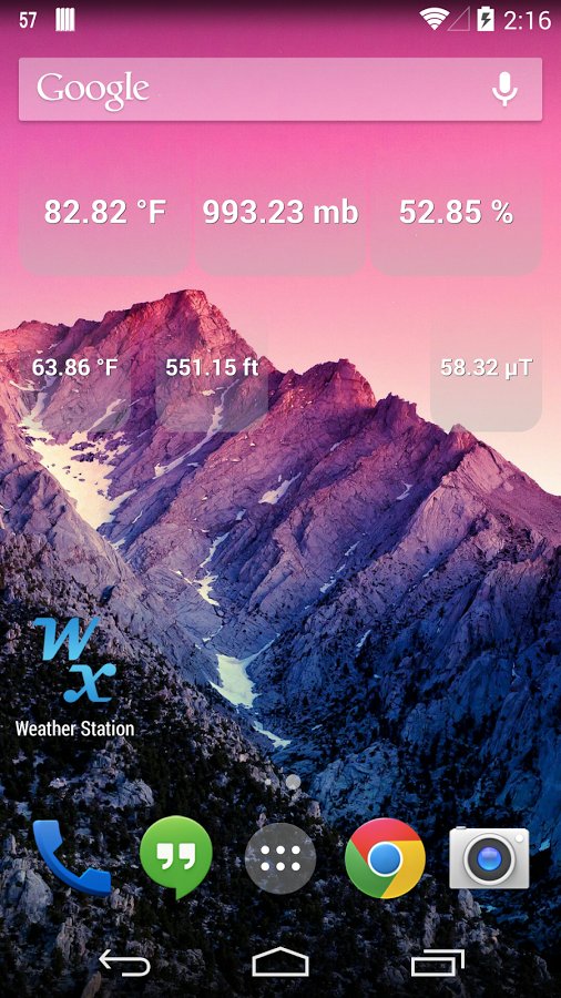 Weather Station气压仪截图11