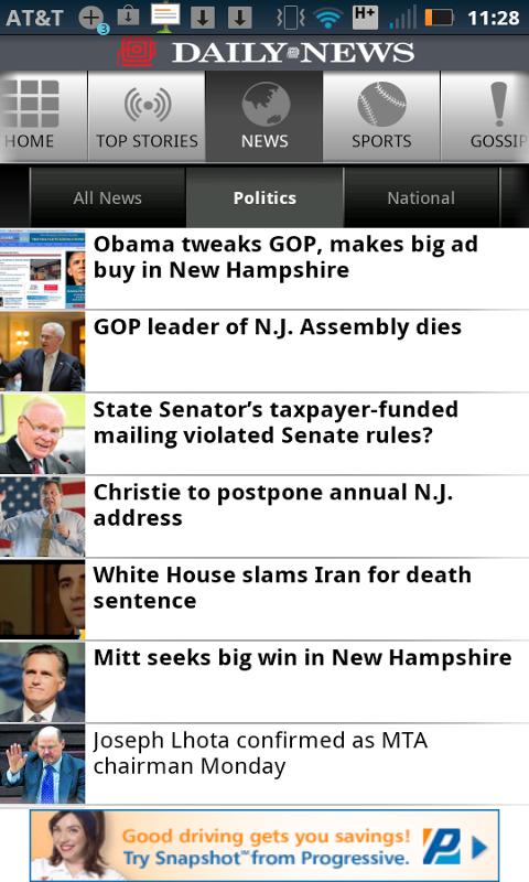 Daily News Mobile截图5