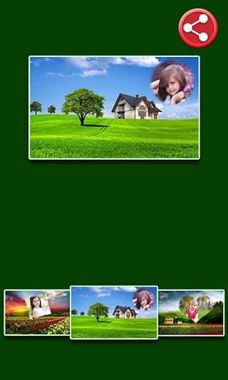 Scenery Photo Frames Free截图2