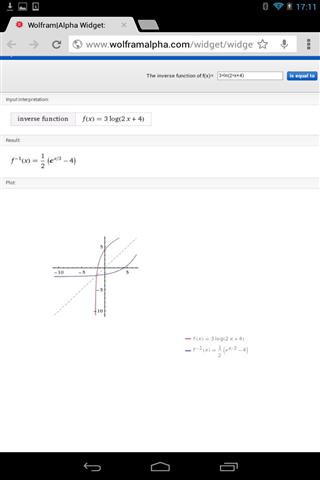 Inverse Function Calculator截图2