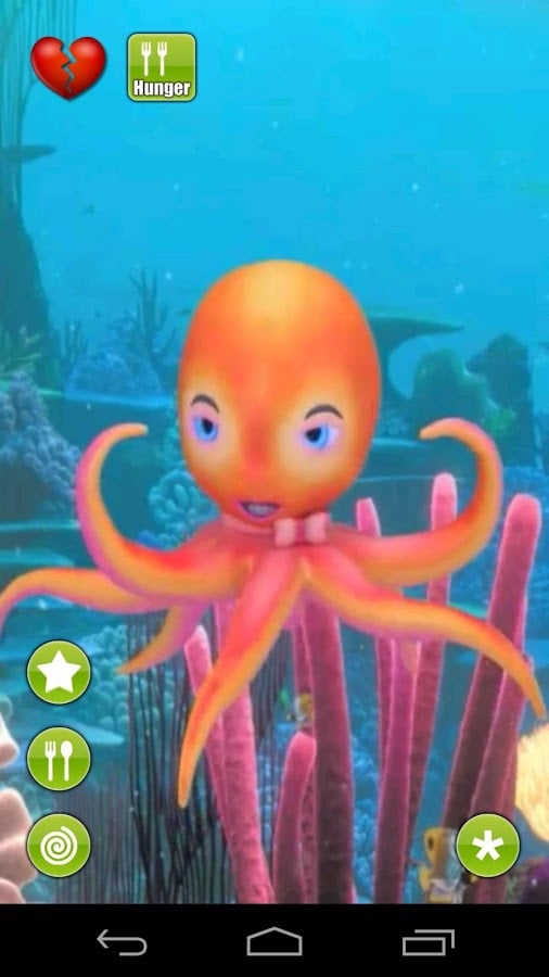 Talking Oceana Octopus Free截图3