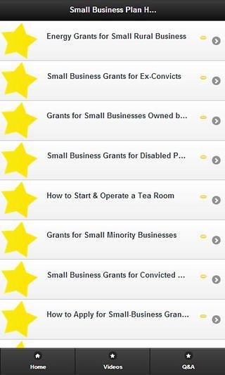 Small Business Plan截图3