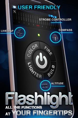 Flashlight - 4 in one截图2