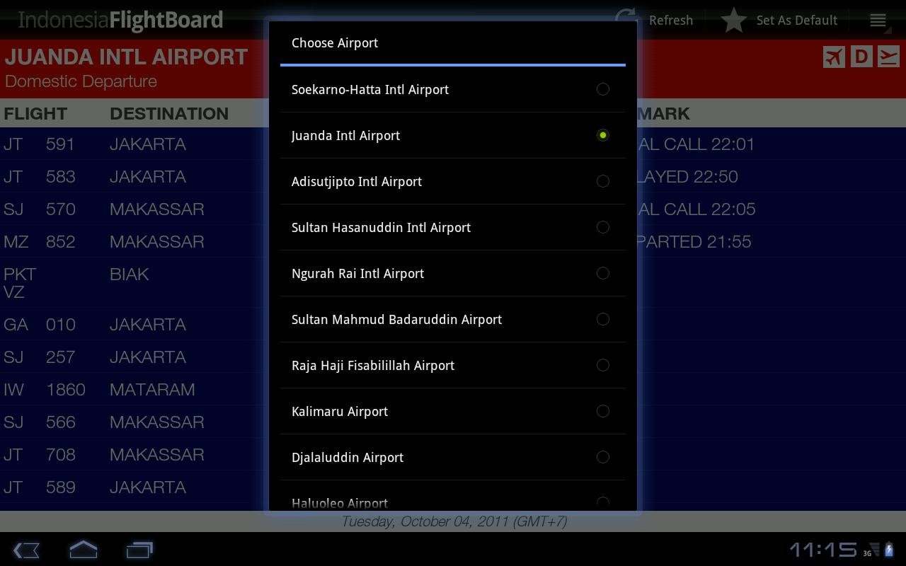 Indonesia FlightBoard截图4