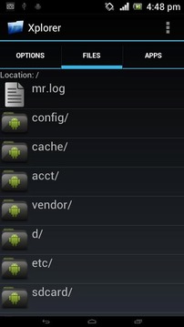 Android Xplorer (Root)截图