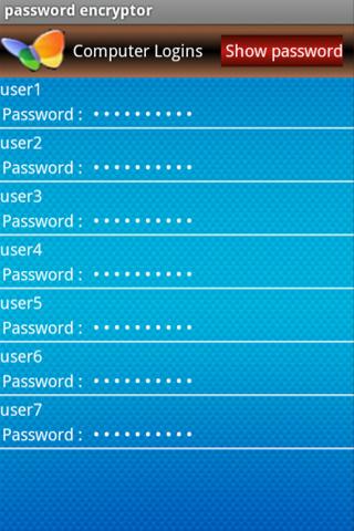 password encryptor截图7