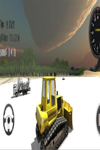 Bulldozer Drive 3D截图1