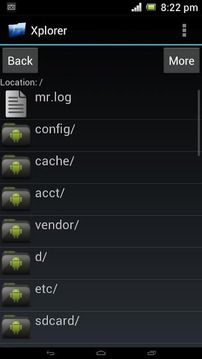 Android Xplorer (Root)截图