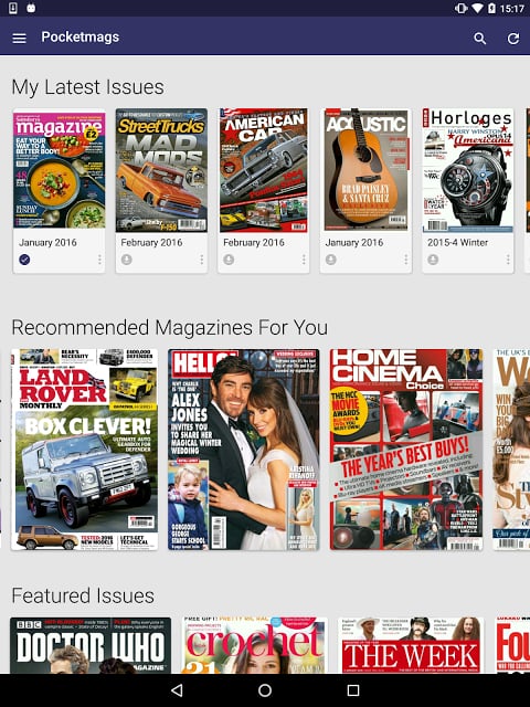 Pocketmags Magazine Newsstand截图5