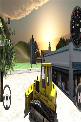 Bulldozer Drive 3D截图5