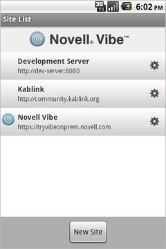 Novell Vibe截图