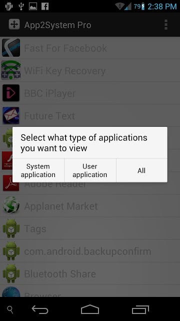 App2System FREE截图3