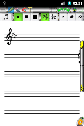 Music Score Pad-Free Notation截图4