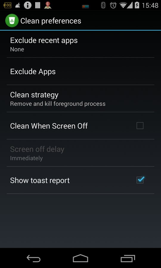 最近使用程序清除器 Recent App Cleaner截图1