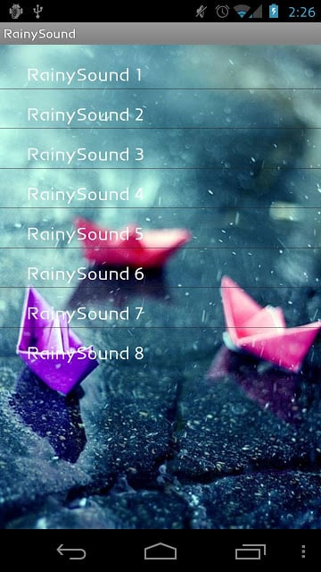 빗소리 RainySound截图1